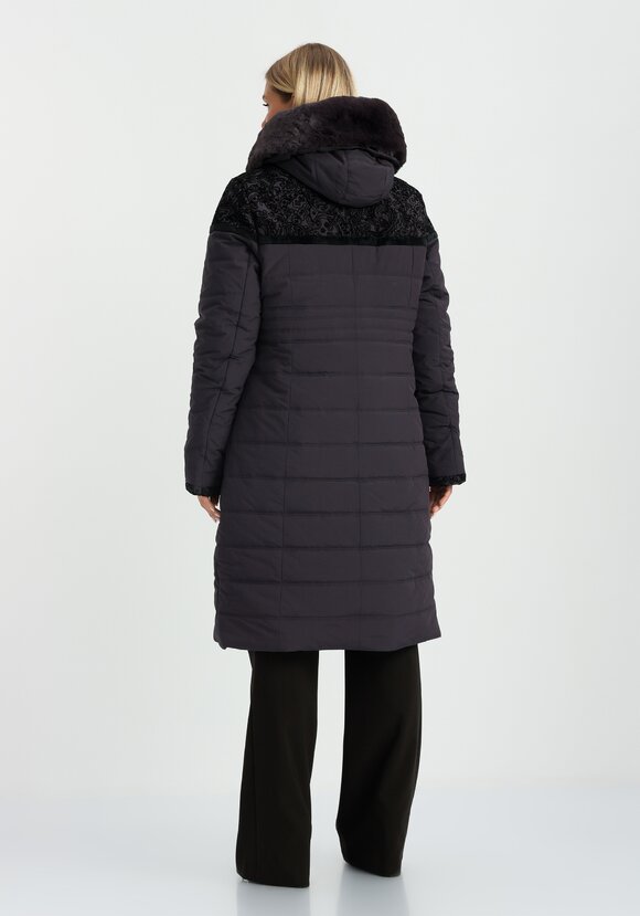 Куртка с принтом из флока шир.  580, рис. 10