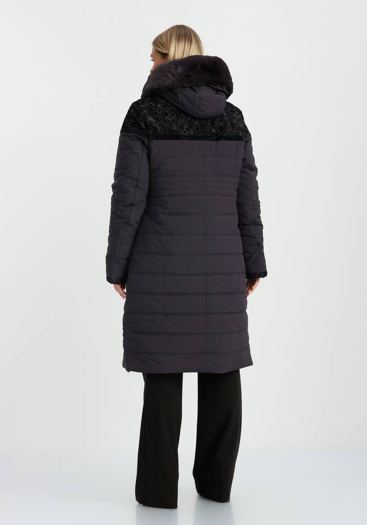 Куртка с принтом из флока шир.  750, рис. 10