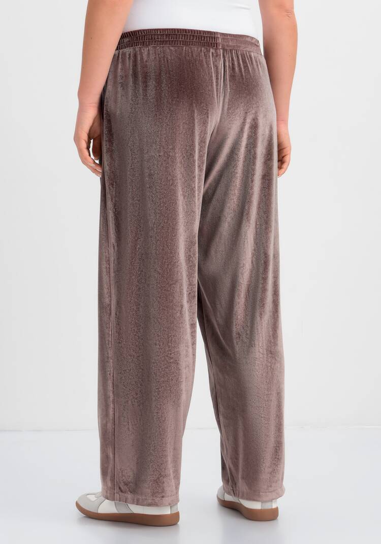 Брюки бархатные прямого кроя шир.  750, рис. 3