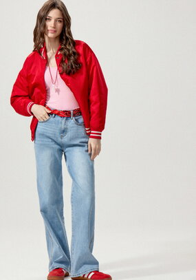 Джинсы с комфортным внутренним поясом