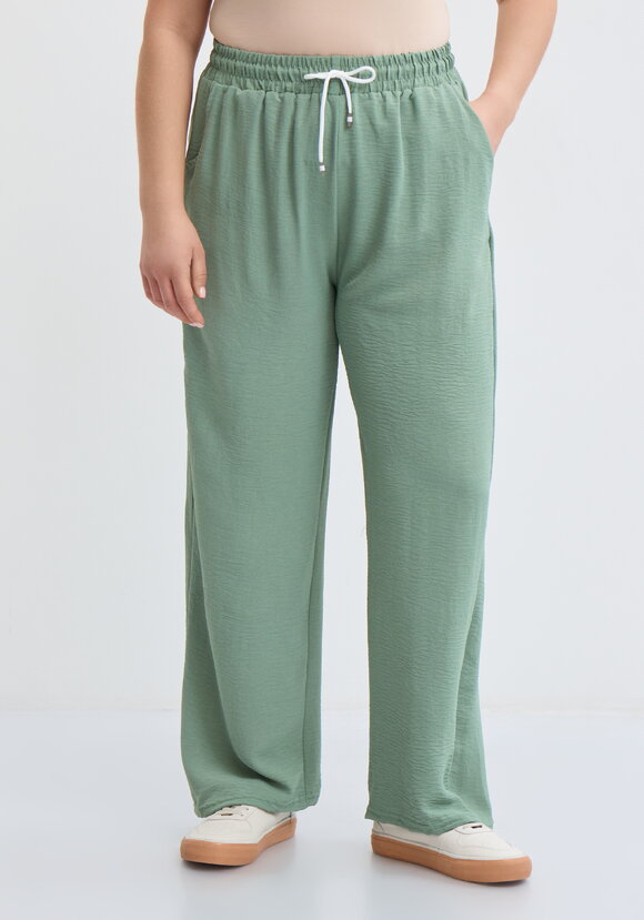 Брюки широкие прямые от бедра шир.  580, рис. 4