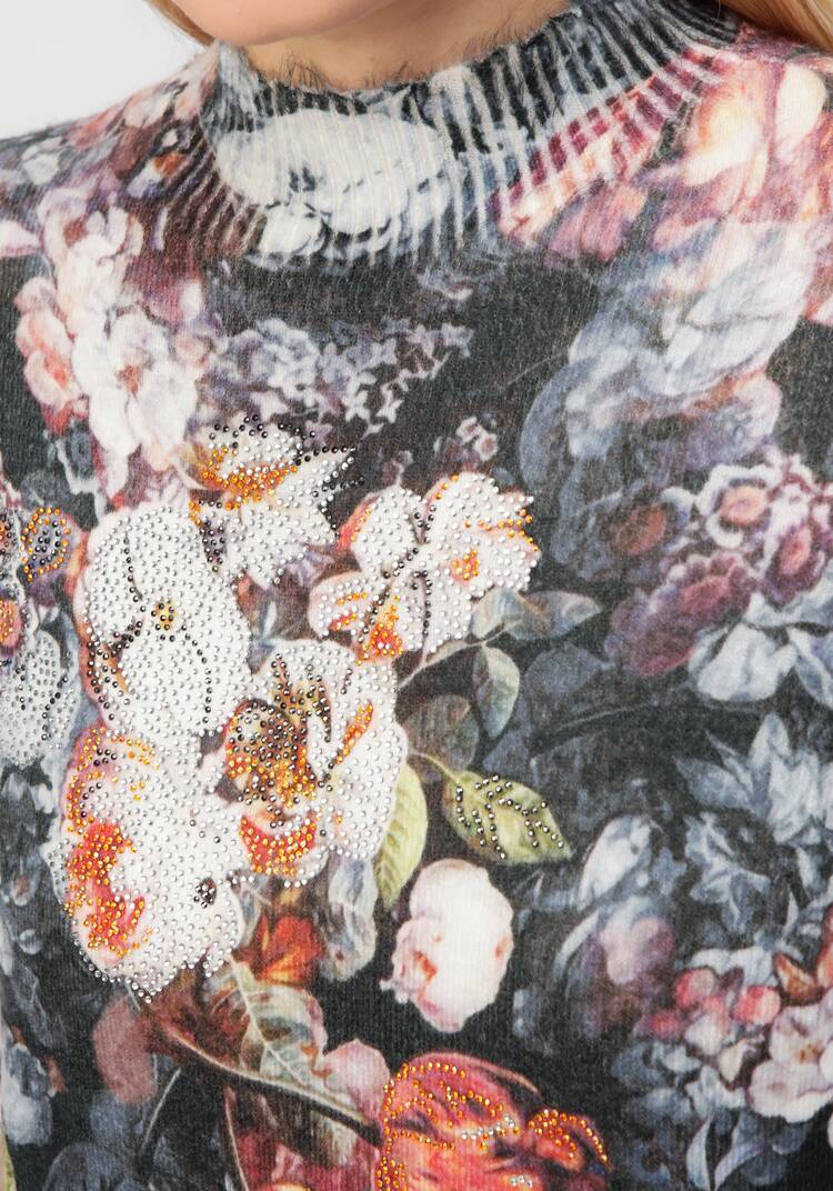 Водолазка Цветочная сказка шир.  750, рис. 12