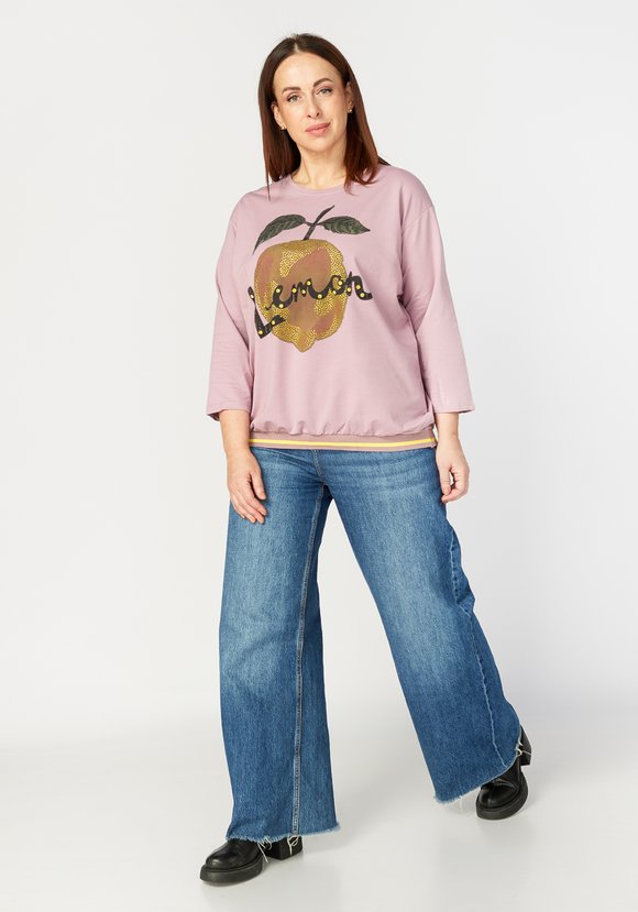 Лонгслив женский Цитрон шир.  580, рис. 8