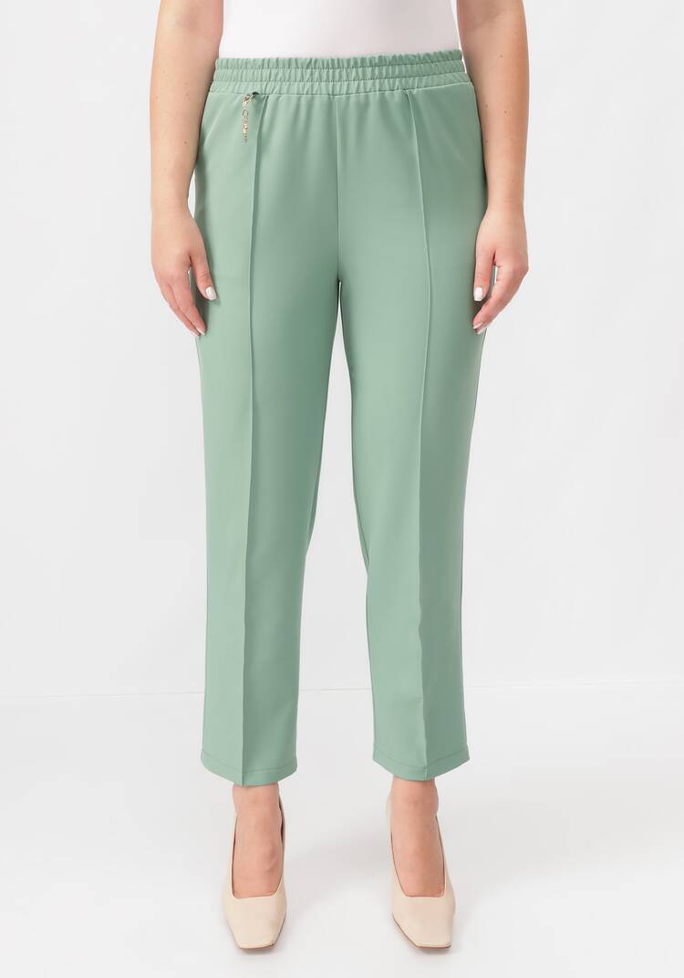 Брюки прямые с отсрочкой-стрелка шир.  750, рис. 16