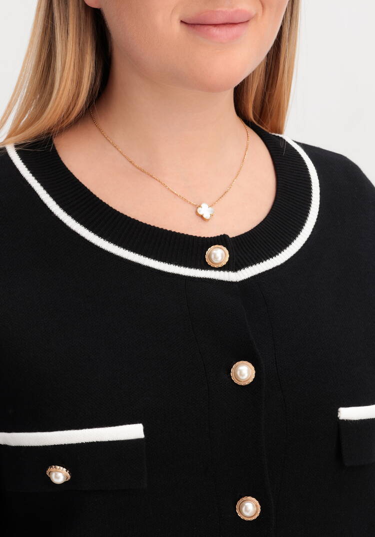 Костюм в стиле олд мани (пиджак и юбка) шир.  750, рис. 15