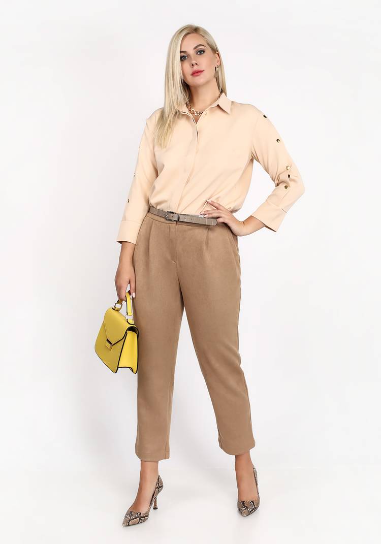 Блуза с застежкой на рукавах шир.  750, рис. 6