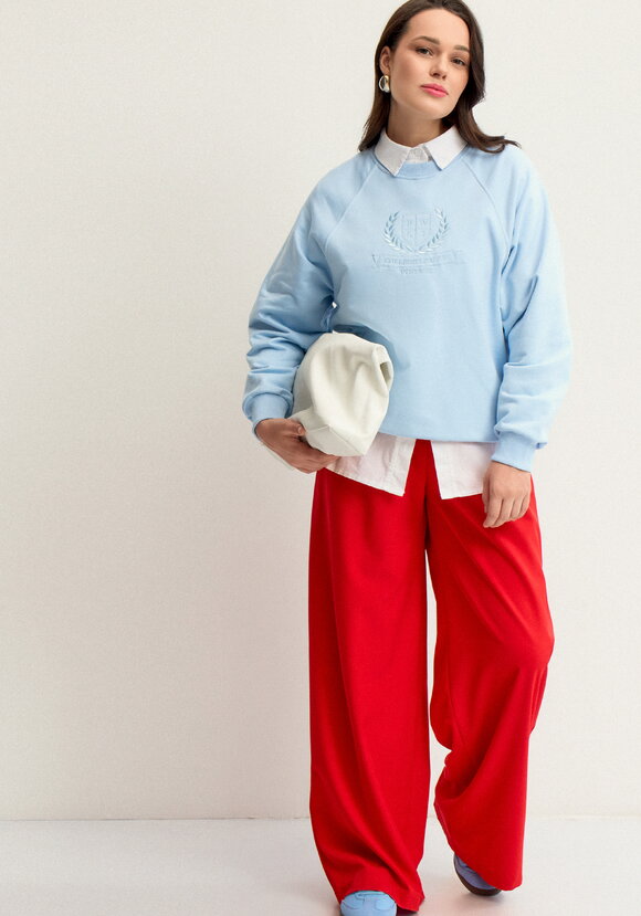 Свитшот с декором на груди шир.  580, рис. 23