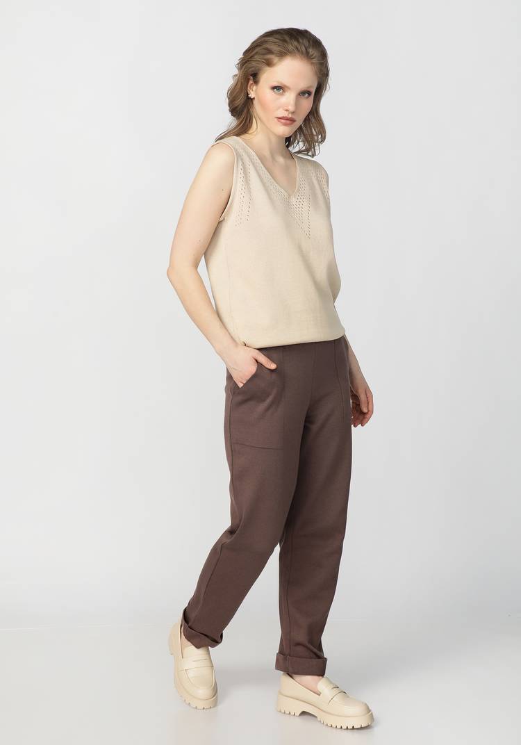 Брюки на широкой эластичной резинке шир.  750, рис. 20