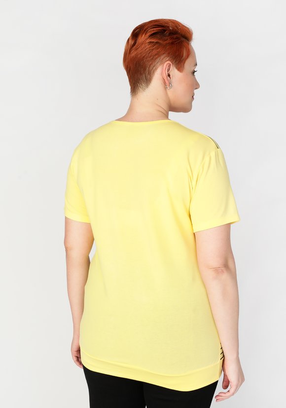 Блуза с принтом Агнес шир.  580, рис. 15