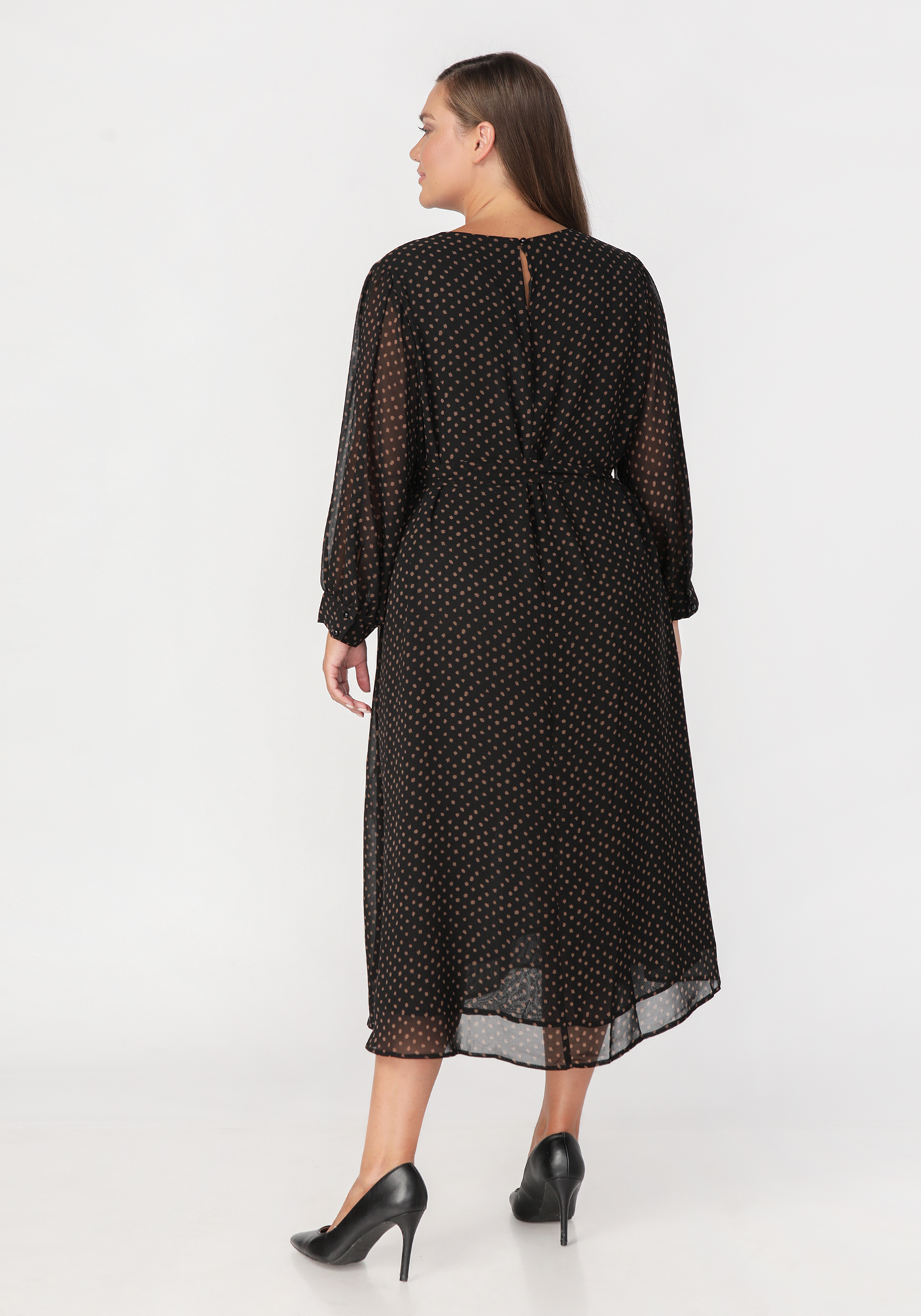 Платье «Флоретто» Intikoma, размер 50, цвет черный - фото 2