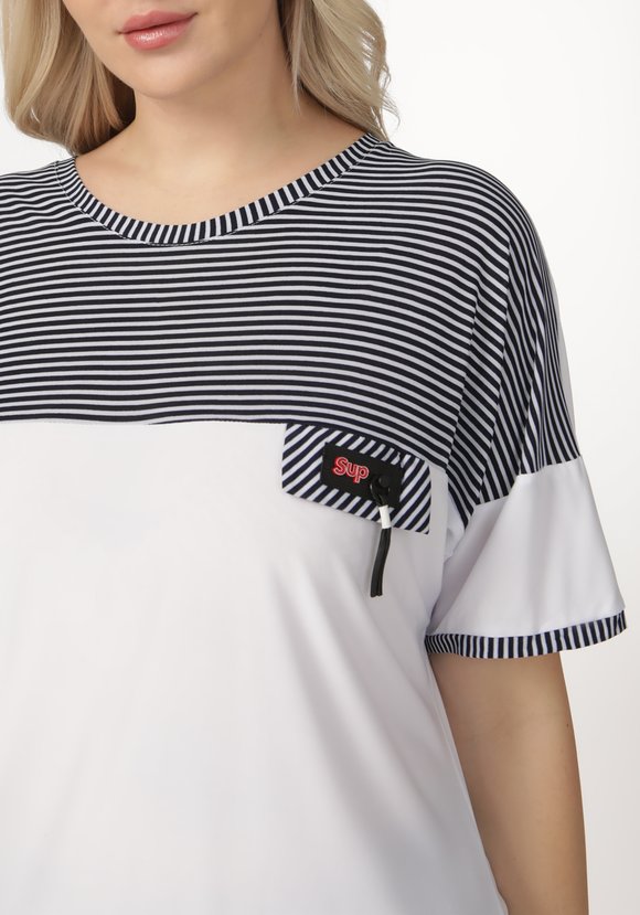 Блуза Элегантный выход шир.  580, рис. 15