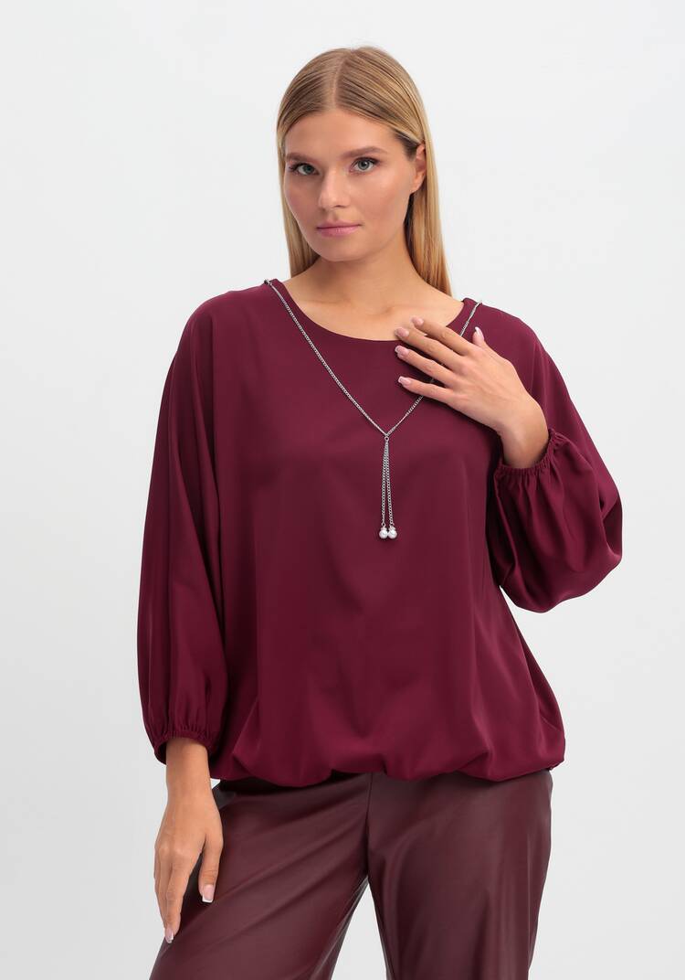 Блузка с колье Аврора шир.  750, рис. 13