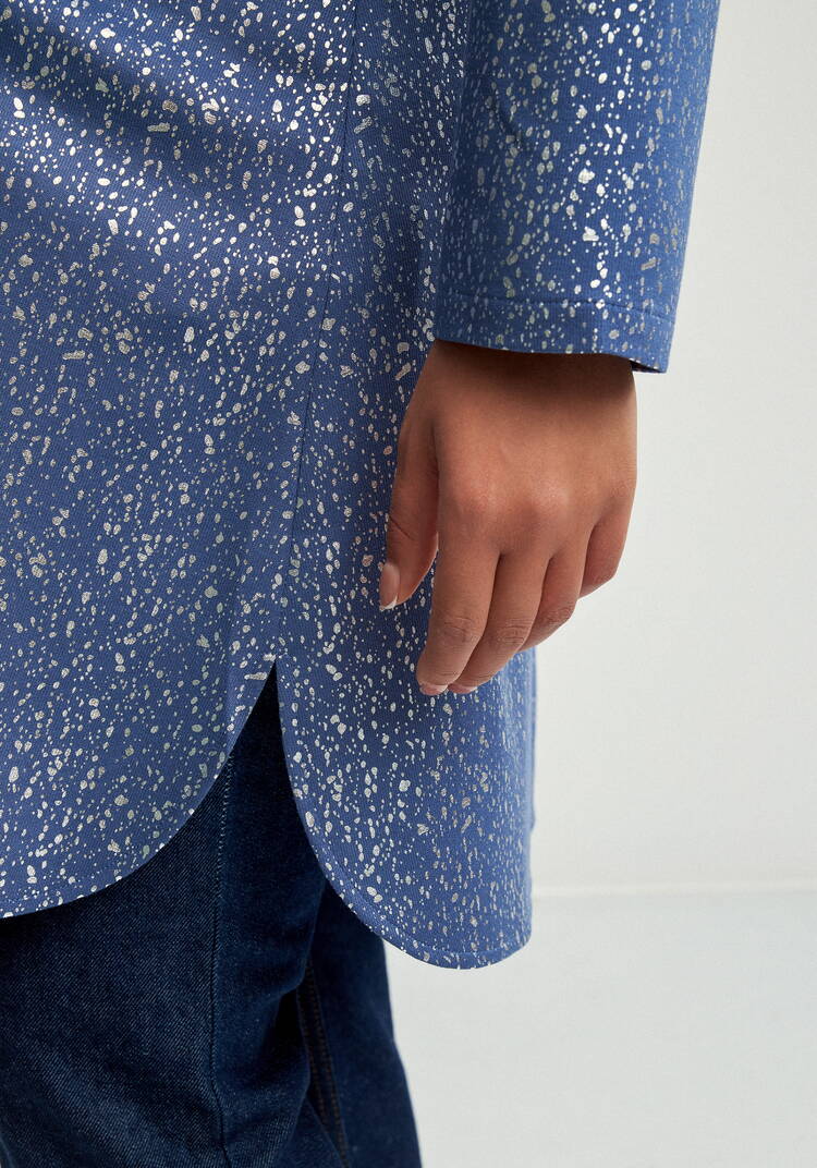 Туника с мерцающим напылением шир.  750, рис. 15