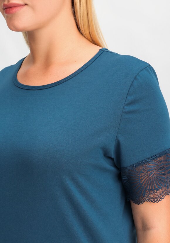 Футболка с кружевами Амира шир.  580, рис. 14