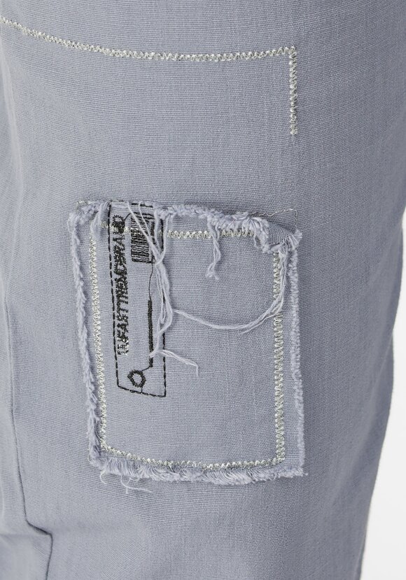 Брюки на резинке с декором шир.  580, рис. 26