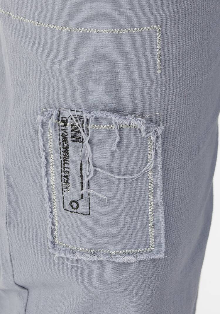 Брюки на резинке с декором шир.  750, рис. 26