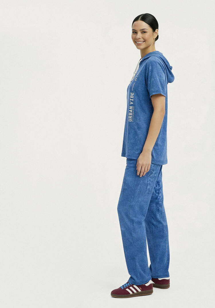 Костюм брючный из трикотажной ткани шир.  750, рис. 5