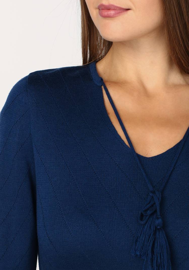 Платье с завязками по горловине шир.  750, рис. 10