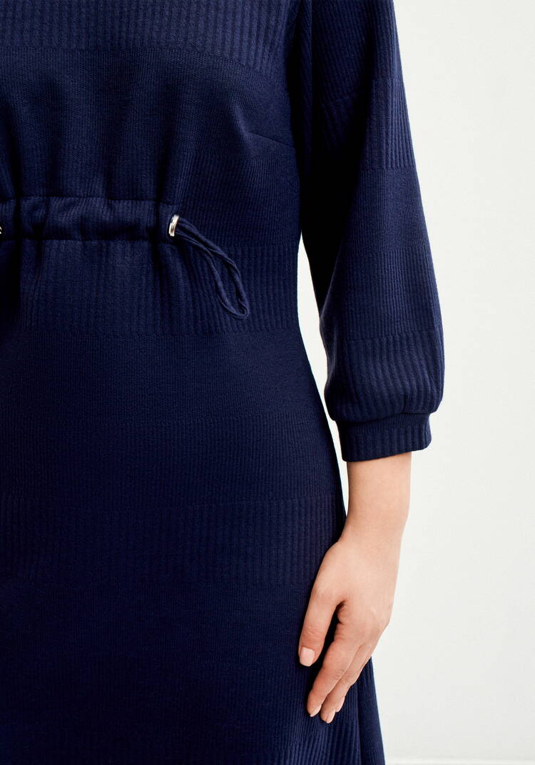 Платье А силуэта на кулиске шир.  750, рис. 6