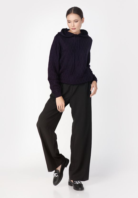 Джемпер женский с капюшоном шир.  580, рис. 3