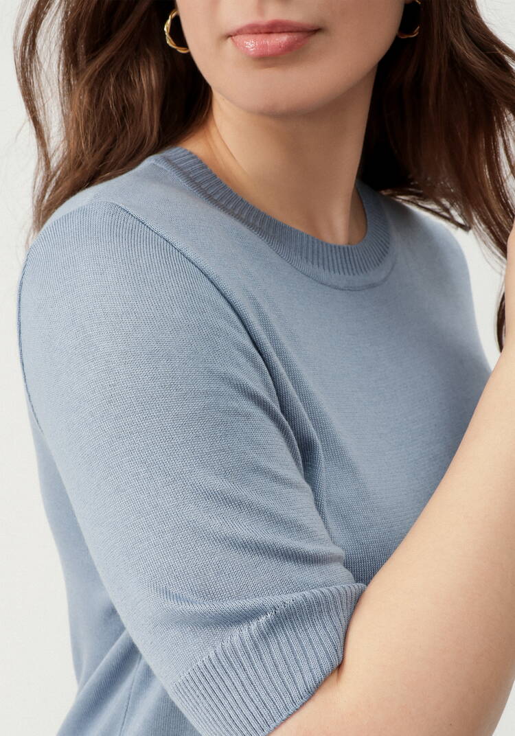 Джемпер с рукавами 3/4 шир.  750, рис. 40