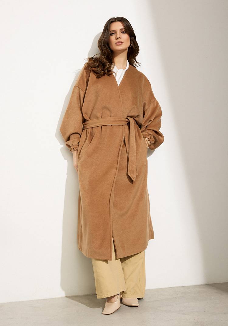 Пальто с V-образным вырезом шир.  750, рис. 6