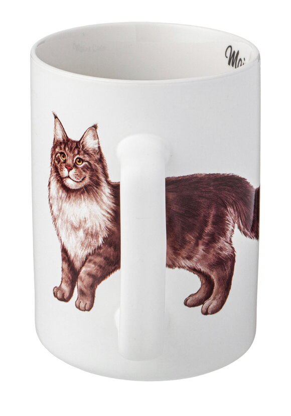 Кружки из фарфора Любимцы, 2 шт. шир.  580, рис. 3