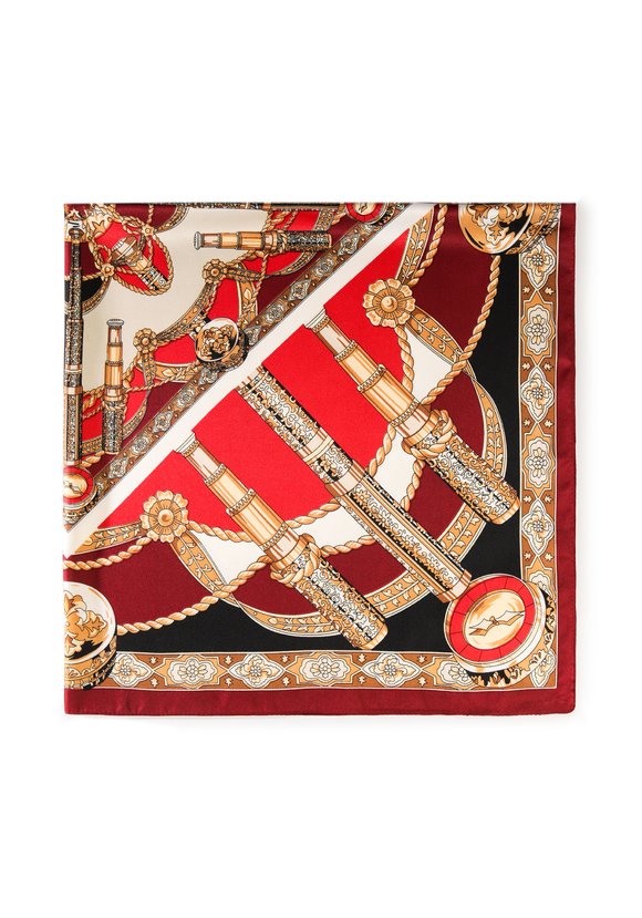 Платок шелковый Клео шир.  580, рис. 13