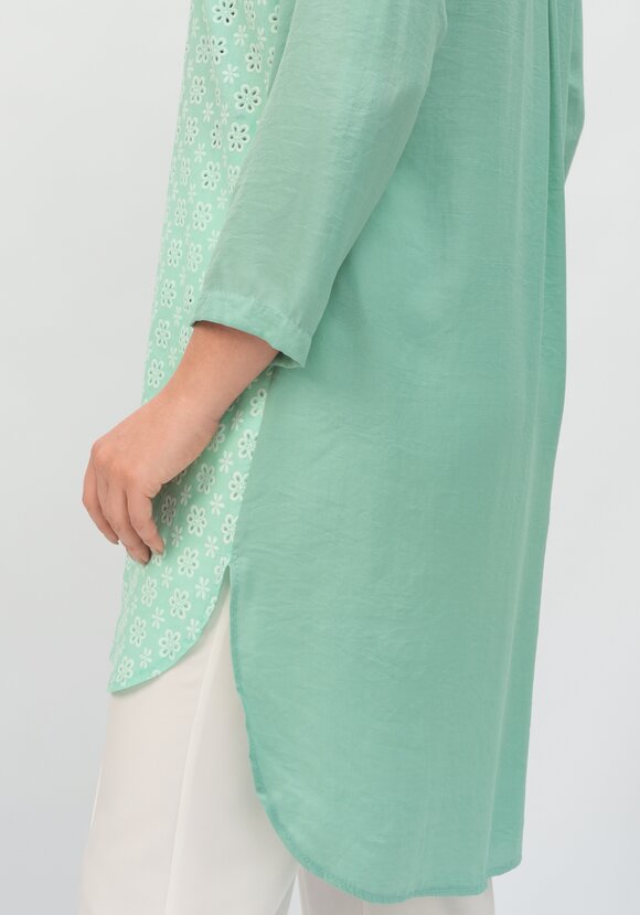 Рубашка удлиненная из хлопка шир.  580, рис. 24