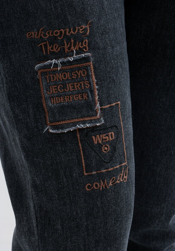 Джинсы Георгина шир.  580, рис. 12