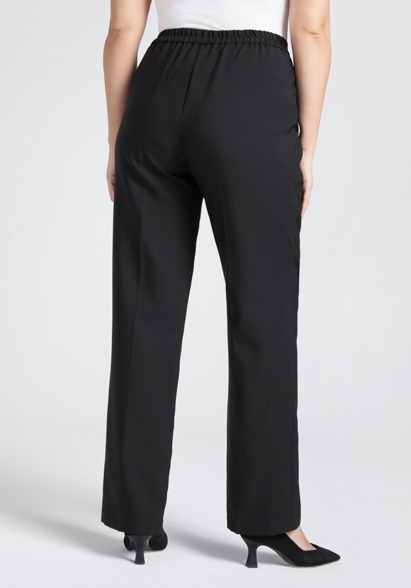 Брюки классика прямые от бедра шир.  580, рис. 15