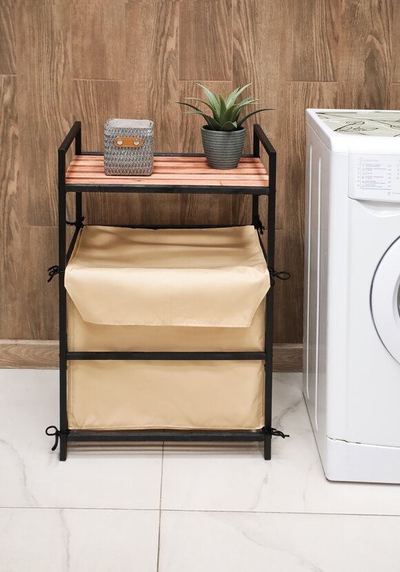 Этажерка с корзиной для белья шир.  580, рис. 7