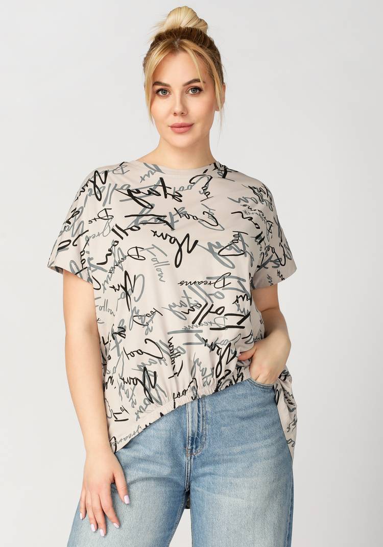 Футболка женская Cисилия шир.  750, рис. 36