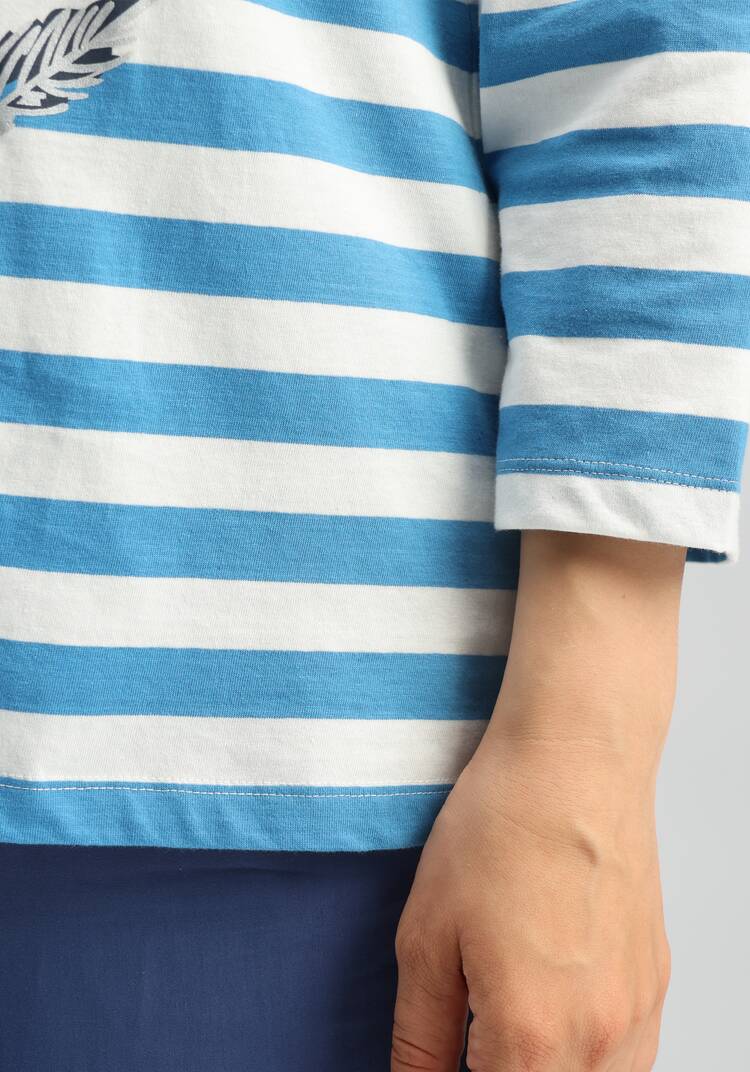 Лонгслив с цветами 3D шир.  750, рис. 31