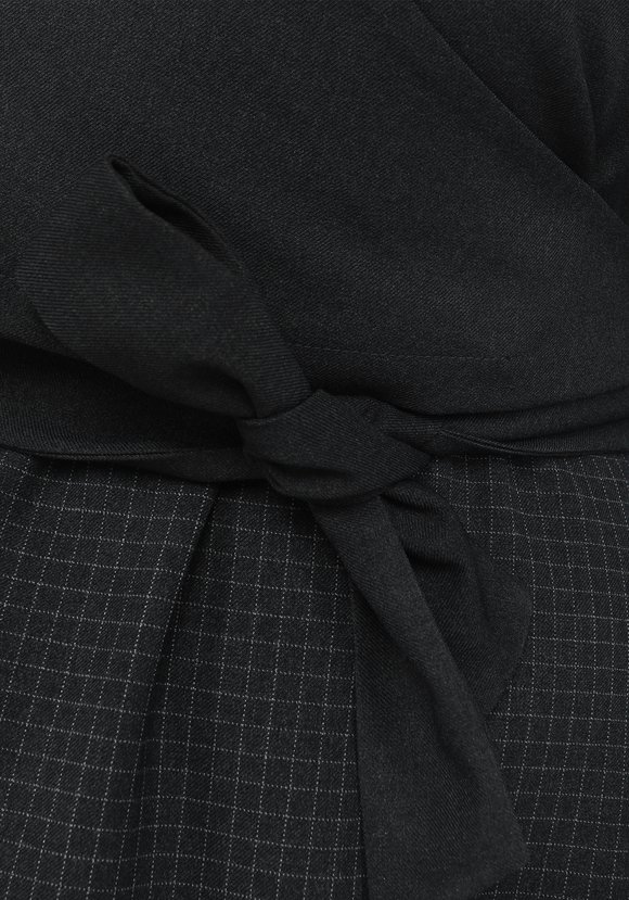 Платье с укороченным жакетом на запах шир.  580, рис. 3