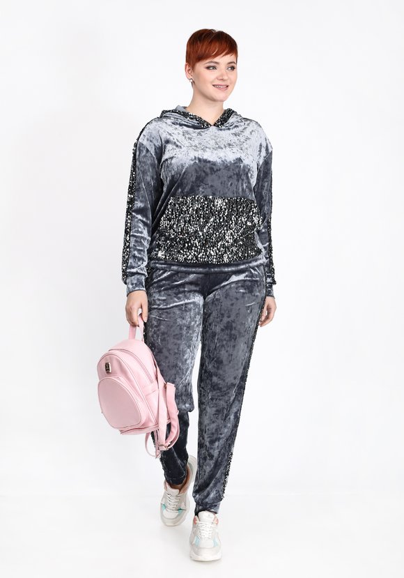 Свитшот с пайетками шир.  580, рис. 8