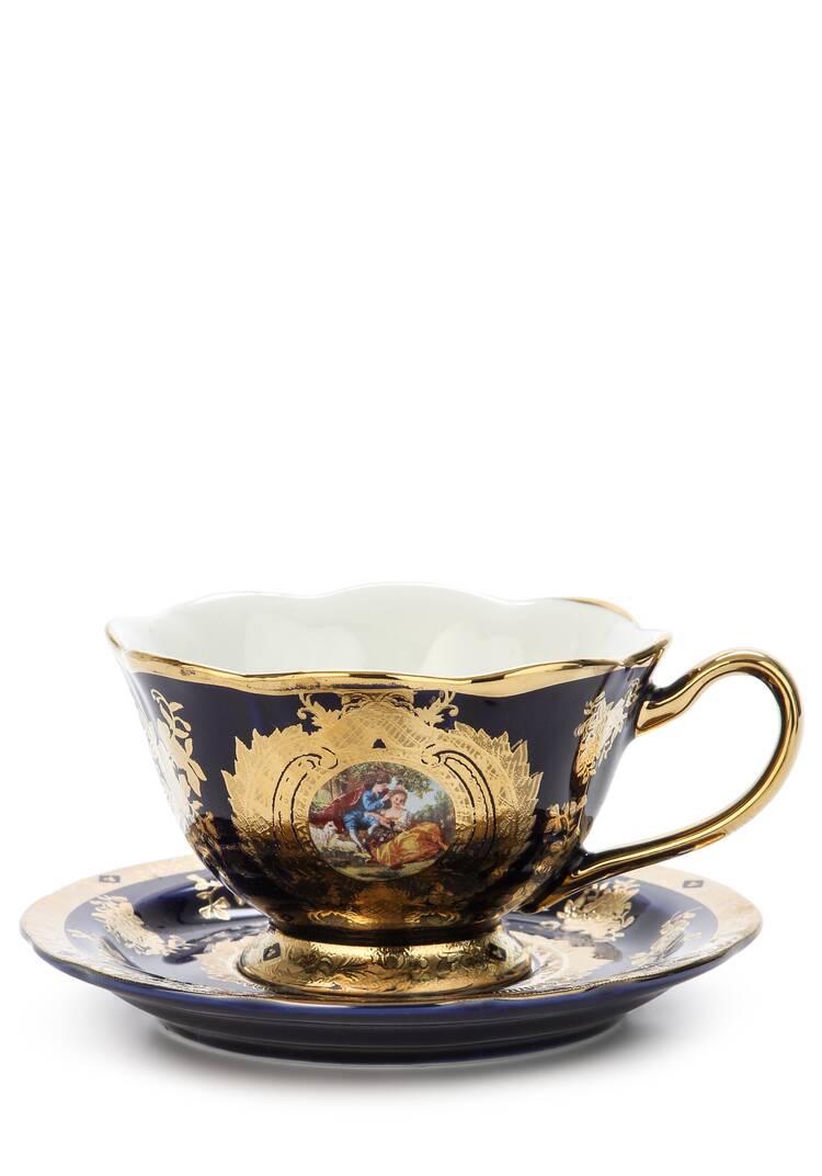 Чайный набор Влюблённая пара шир.  750, рис. 5