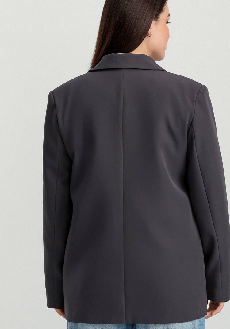 Пиджак однобортный на подкладке шир.  750, рис. 32