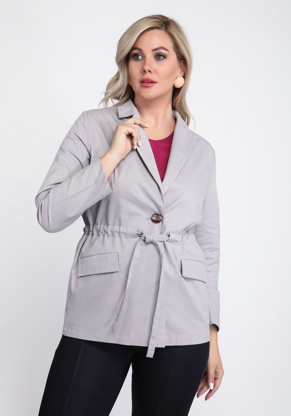 Жакет Стильный кэжуал шир.  580, рис. 9