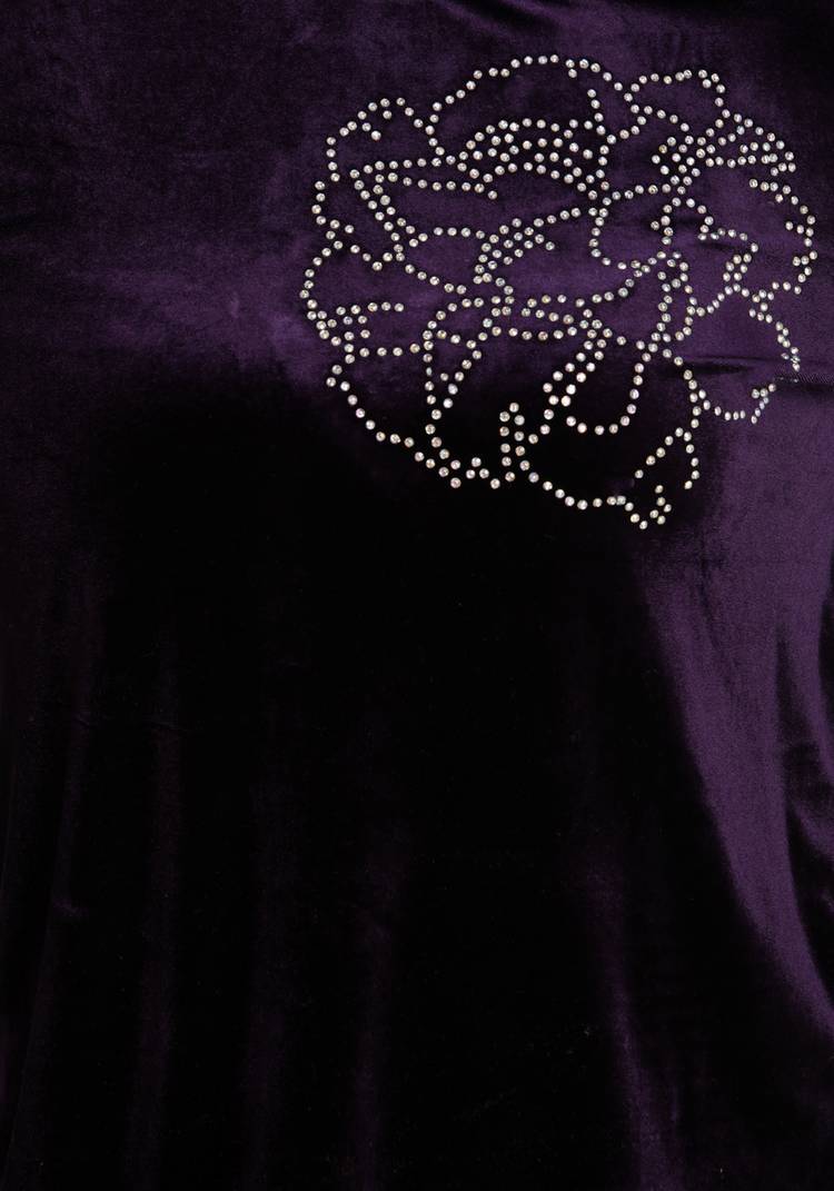 Костюм из бархата с аппликацией шир.  750, рис. 20