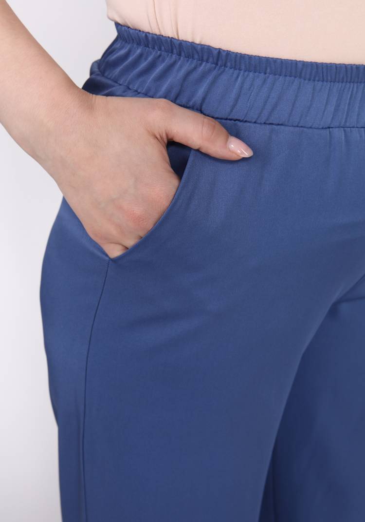 Брюки широкого кроя на резинке шир.  750, рис. 3