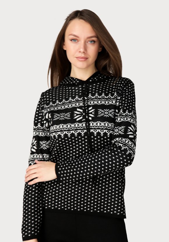 Джемпер Сканди с рисунком шир.  580, рис. 1