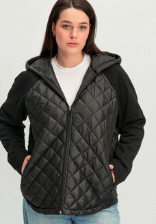 Толстовка с капюшоном и стежкой