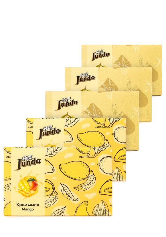 Мыло-крем для ежедневного ухода Ассорти5 шт шир.  580, рис. 1