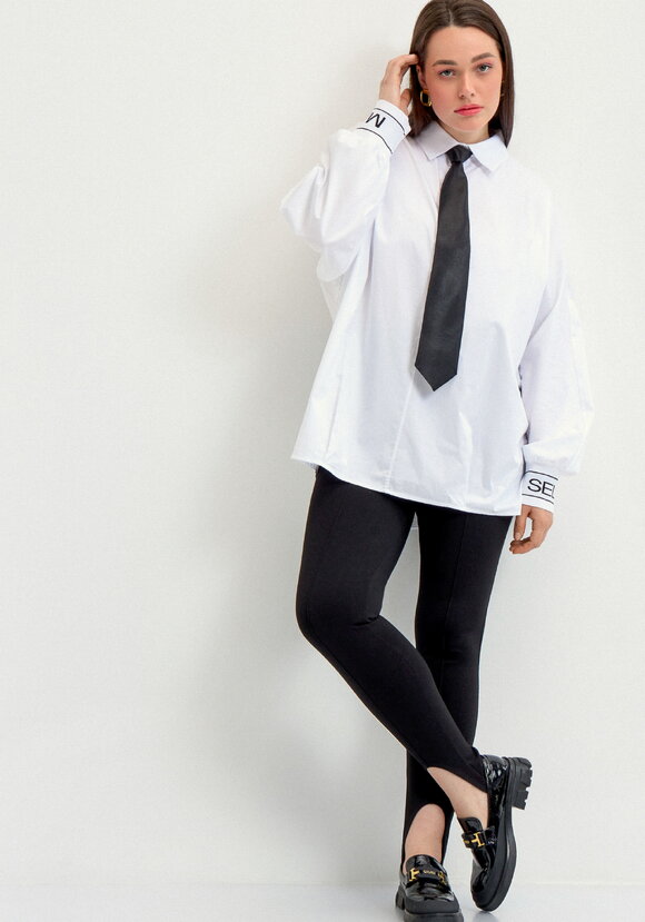 Рубашка с принтом на спине и рукавах шир.  580, рис. 2