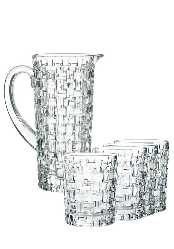 Набор для напитков, хрустальный, 7 предметов шир.  580, рис. 1