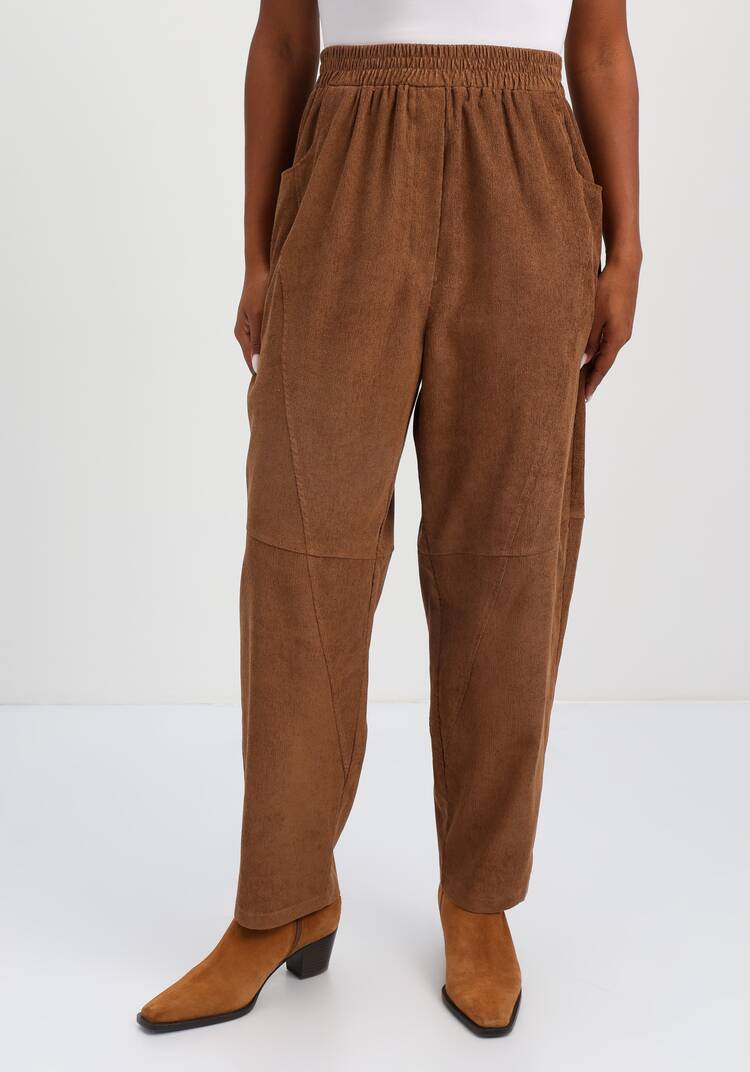 Брюки вельветовые с декоративной отстрочкой шир.  750, рис. 12