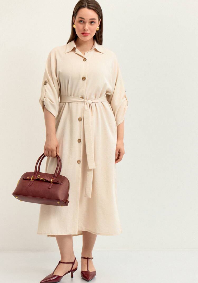 Платье-рубашка Виктория шир.  750, рис. 18