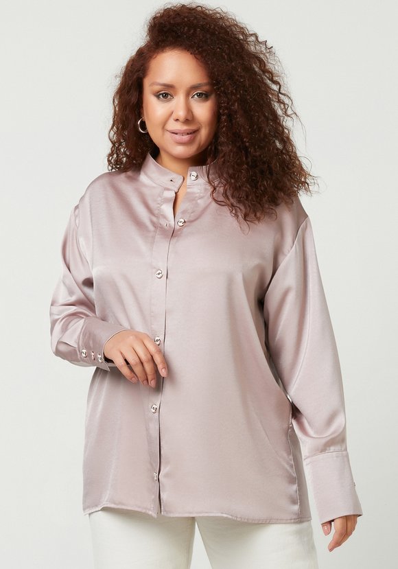 Блуза на пуговицах с широким манжетом шир.  580, рис. 6