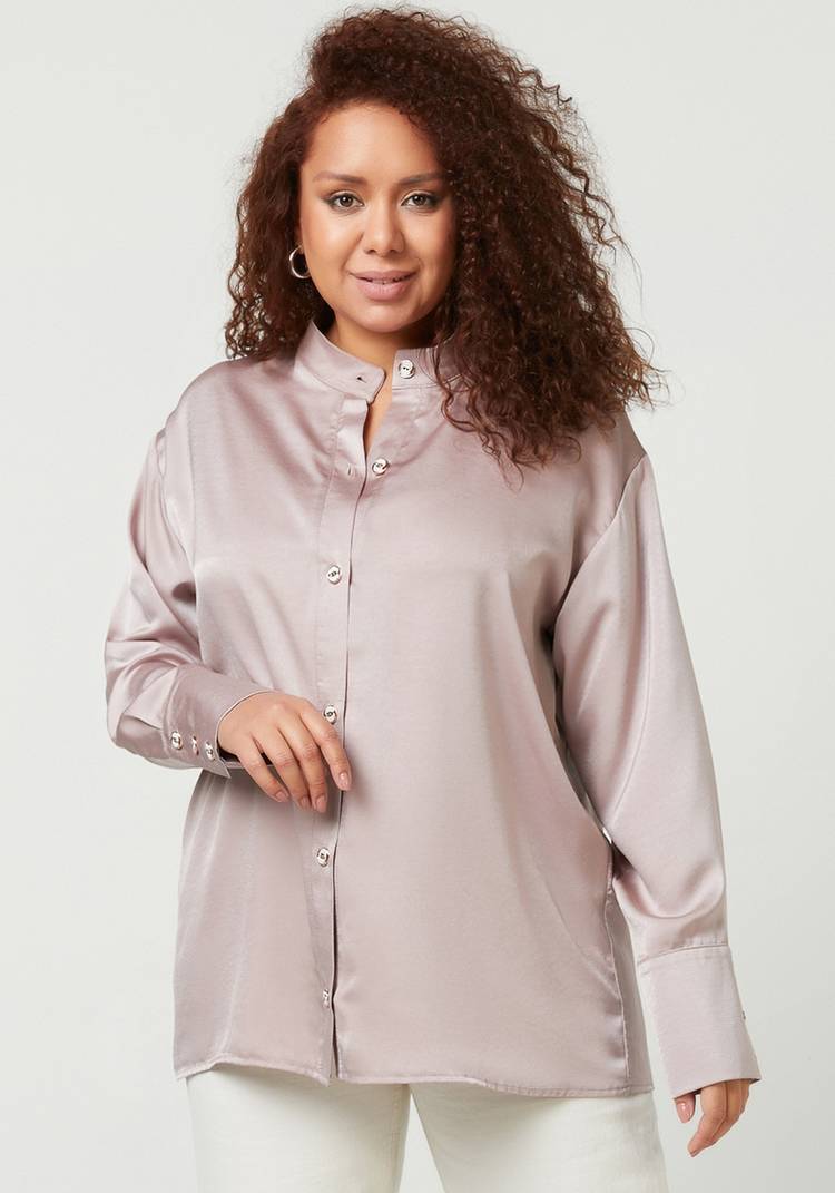 Блуза на пуговицах с широким манжетом шир.  750, рис. 6